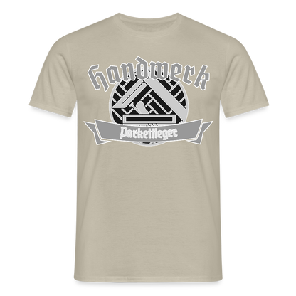 Unisex T-Shirt "Parkettleger" Sandbeige Männer T-Shirt