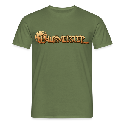 Unisex T-Shirt "Hausmeister" Militärgrün Männer T-Shirt