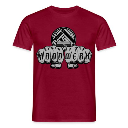 Unisex T-Shirt "Parkettleger" Ziegelrot Männer T-Shirt