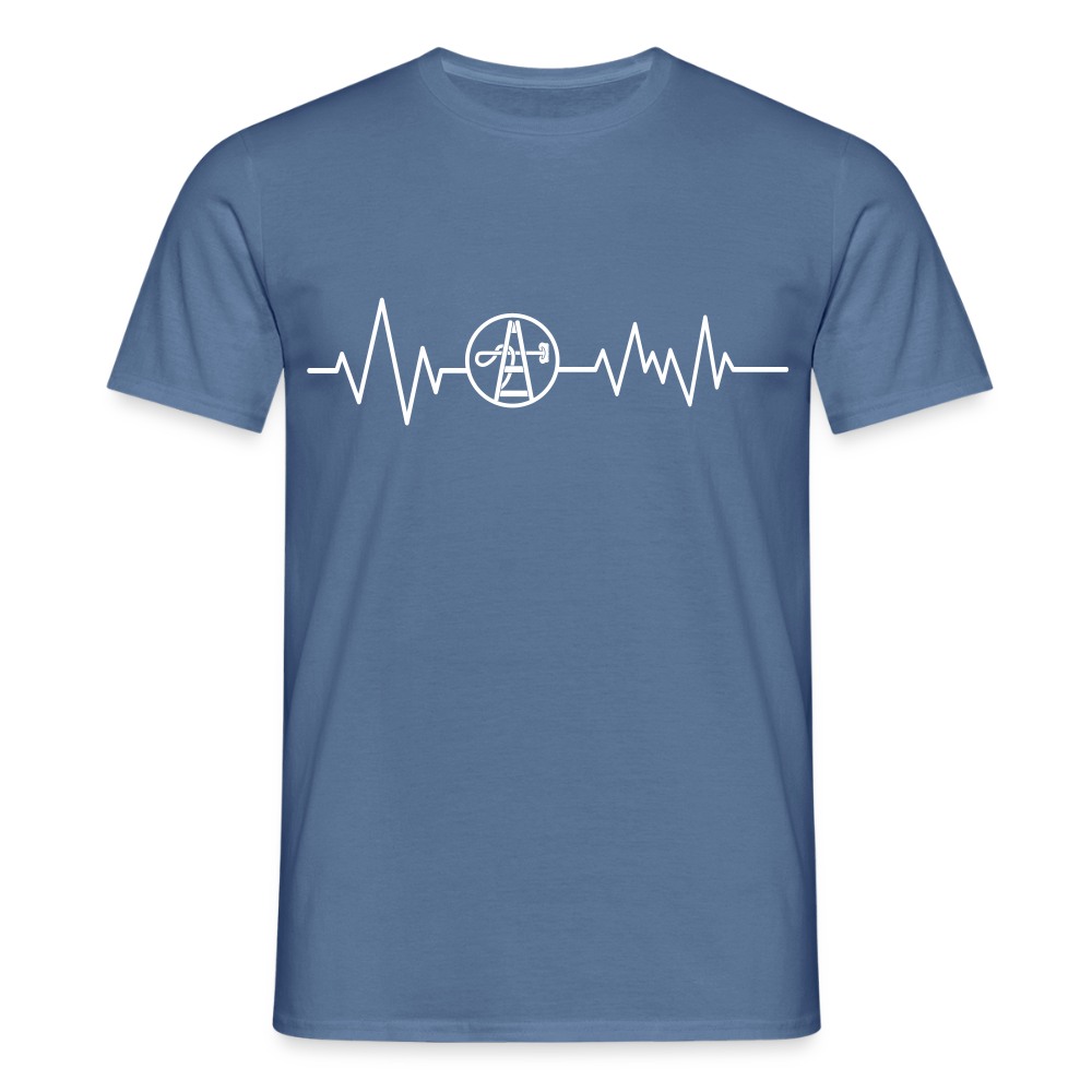 Unisex T-Shirt "Gebäudereiniger" Taubenblau Männer T-Shirt