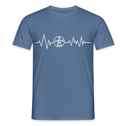 Unisex T-Shirt "Gebäudereiniger" Taubenblau Männer T-Shirt