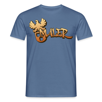 Unisex T-Shirt "Maler" Taubenblau Männer T-Shirt