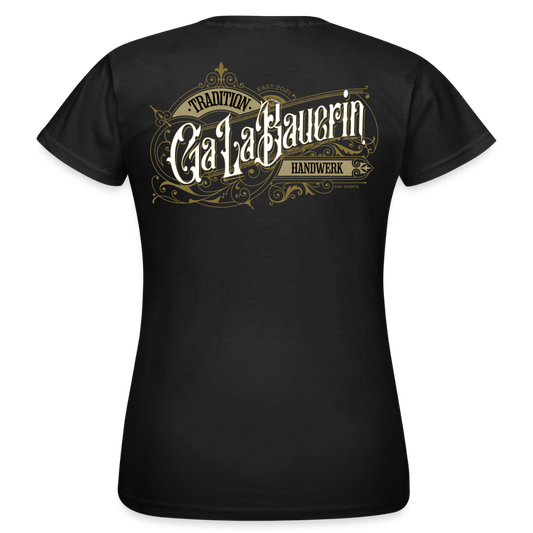 Frauen T-Shirt "GaLaBauerin"-Nostalgie Schwarz Frauen T-Shirt {{ color }}