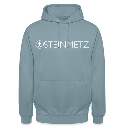 Unisex Hoodie "Steinmetz" Nebelblau Unisex Hoodie
