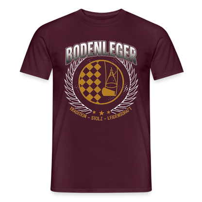 Unisex Bodenleger T-Shirt von Spreadconnect, bequemes Männer T-Shirt mit Tradition im klassischen Design, weiches Baumwollmaterial