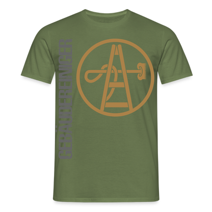 Unisex T-Shirt "Gebäudereiniger" Militärgrün Männer T-Shirt