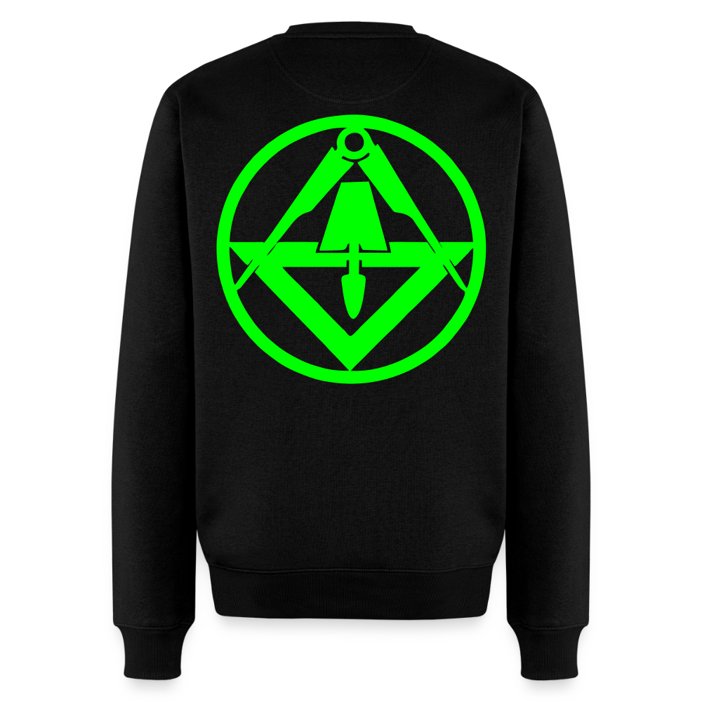 Unisex Premium Pullover "Stuckateur" neongrün Männer Premium Pullover