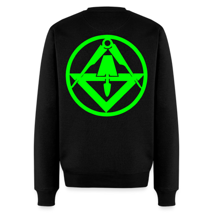 Unisex Premium Pullover "Stuckateur" neongrün Männer Premium Pullover