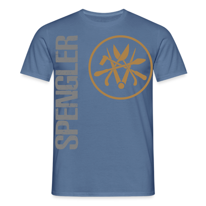 Unisex T-Shirt "Spengler" Taubenblau Männer T-Shirt