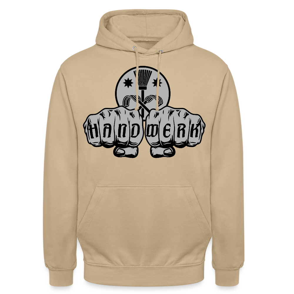 Unisex Hoodie "Schornsteinfeger" Beige Unisex Hoodie