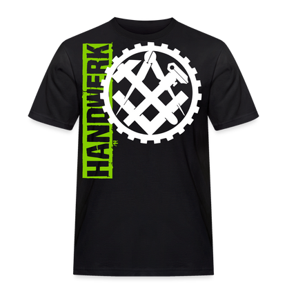Unisex Workwear T-Shirt "Mechaniker" Schwarz Männer Workwear T-Shirt