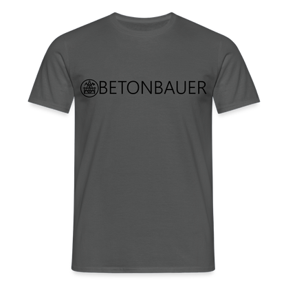Unisex T-Shirt "Betonbauer" Anthrazit Männer T-Shirt