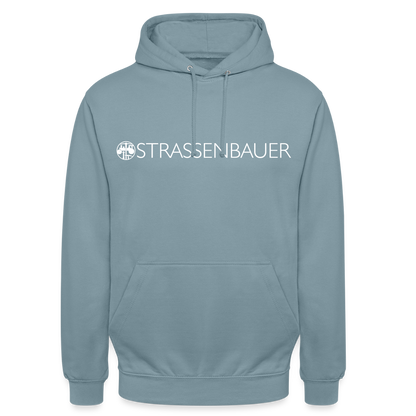 Unisex Hoodie "Strassenbauer" Nebelblau Unisex Hoodie