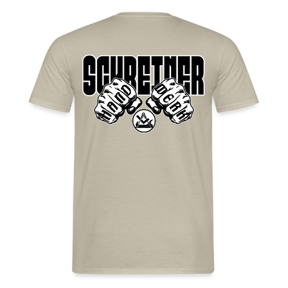 Unisex T-Shirt "Schreiner" Sandbeige Männer T-Shirt