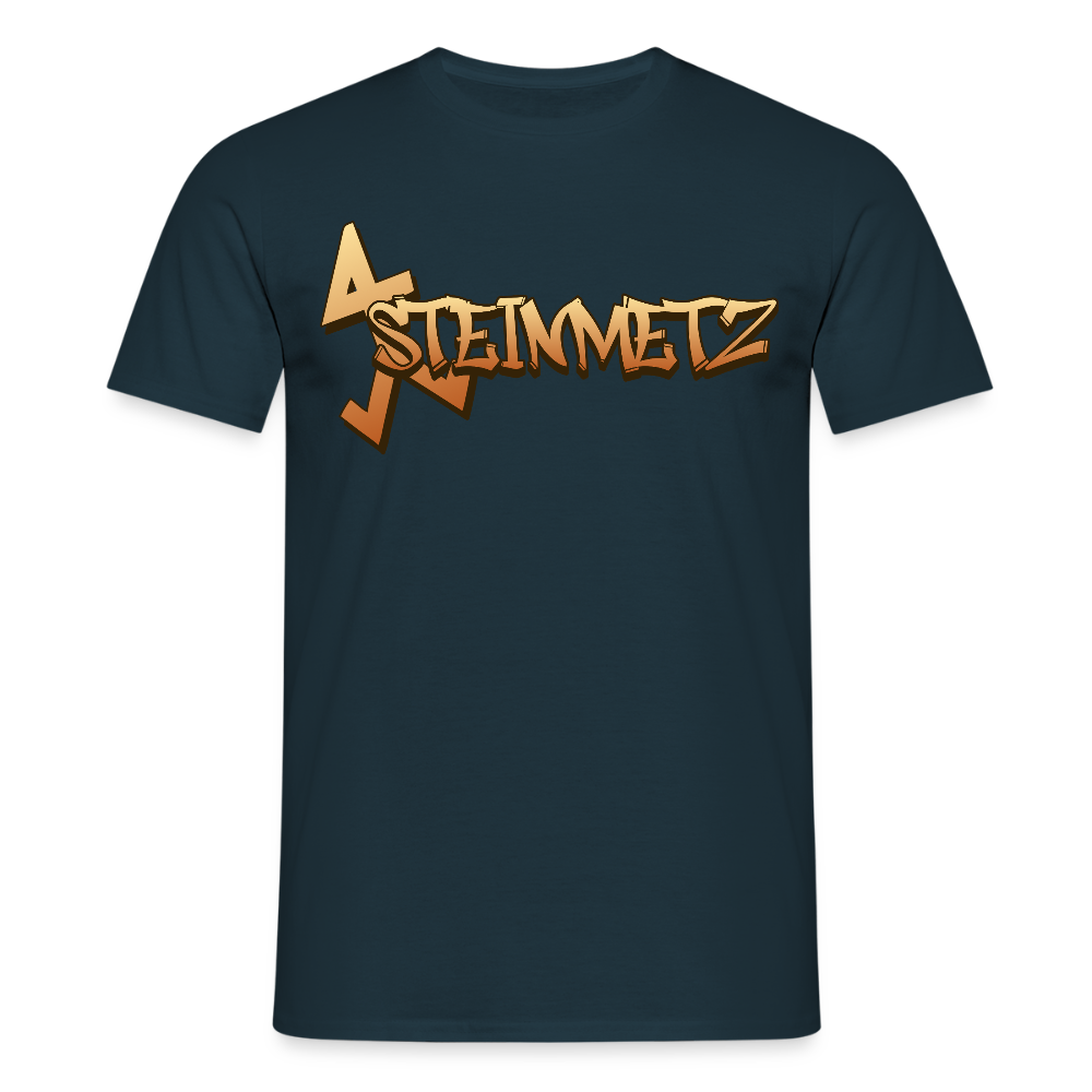 Unisex T-Shirt "Steinmetz" Navy Männer T-Shirt