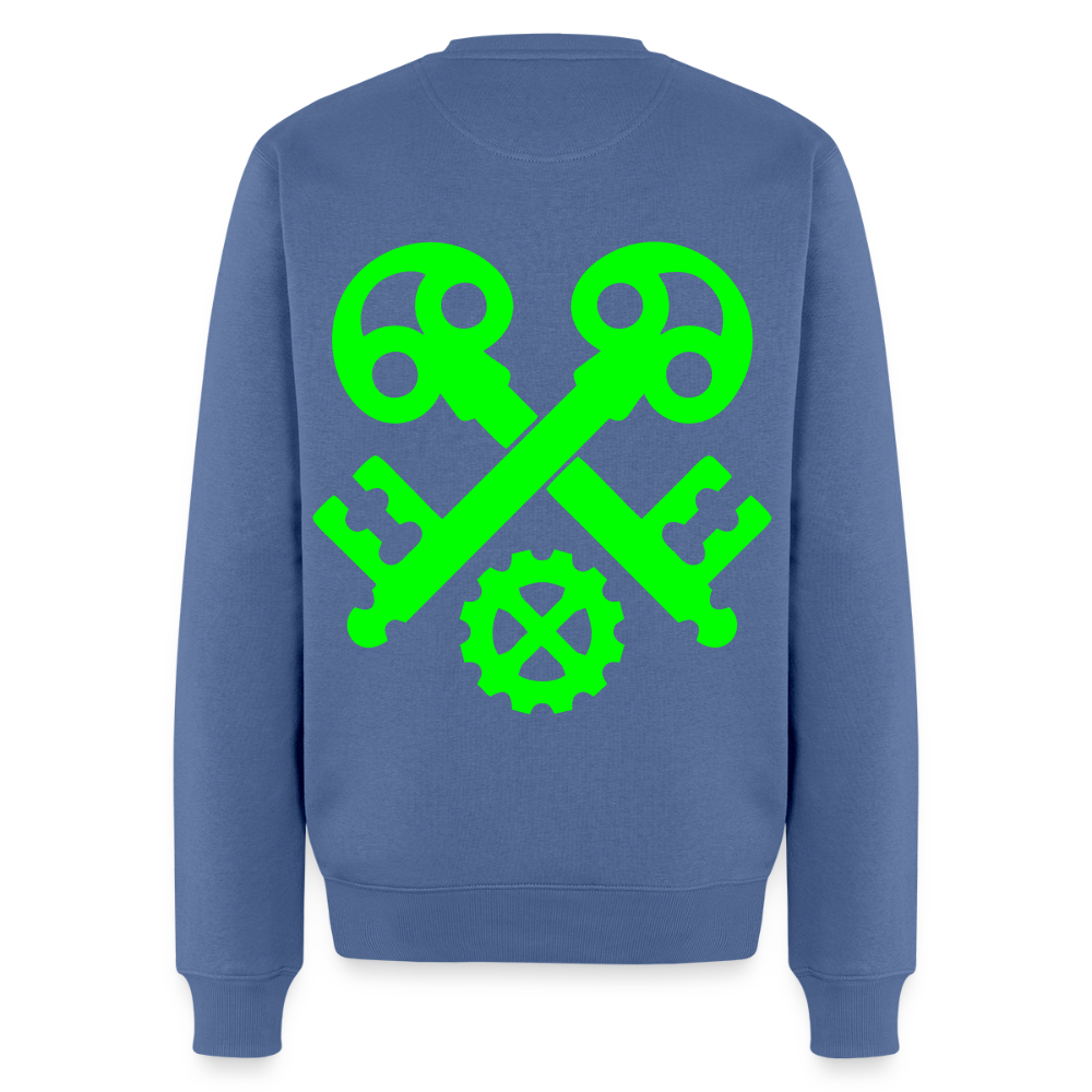 Unisex Premium Pullover "Schlosser" neongrün Männer Premium Pullover