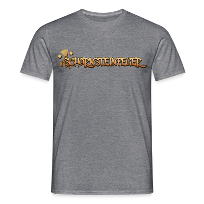 Unisex T-Shirt "Schornsteinfeger" Graphit meliert Männer T-Shirt