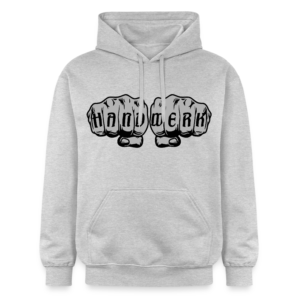 Gildan Unisex Softstyle® "Handwerk" Hellgrau meliert Gildan Unisex Softstyle® Midweight Hoodie