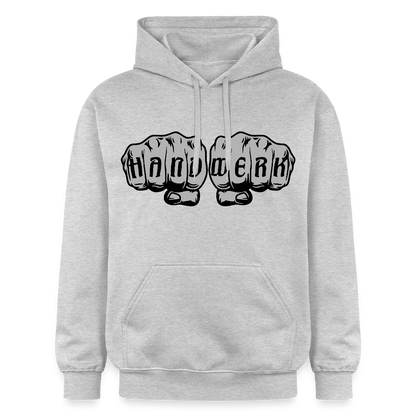 Gildan Unisex Softstyle® "Handwerk" Hellgrau meliert Gildan Unisex Softstyle® Midweight Hoodie