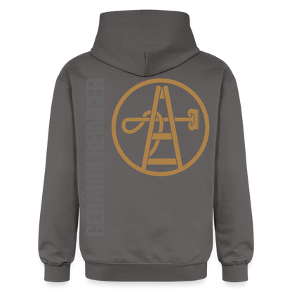 Gildan Unisex Softstyle® "Gebäudereiniger" Dunkelgrau Gildan Unisex Softstyle® Midweight Hoodie