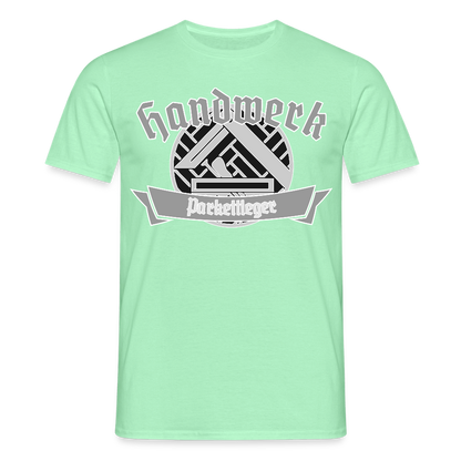 Unisex T-Shirt "Parkettleger" Mintgrün Männer T-Shirt