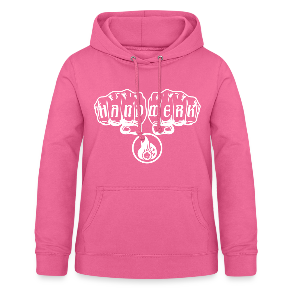 Frauen Hoodie "Klimatechniker" Pink Frauen Hoodie