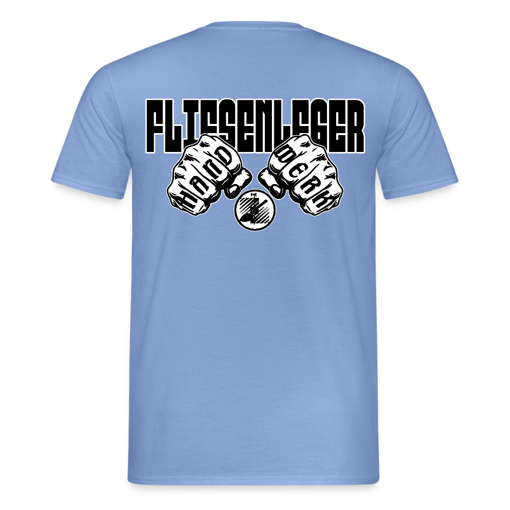 Unisex T-Shirt "Fliesenleger" carolina blue Männer T-Shirt