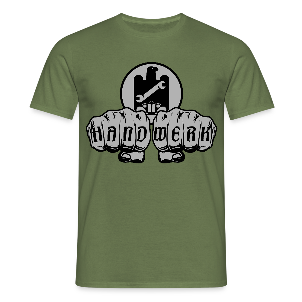 Unisex T-Shirt "KFZ-Mechaniker" Militärgrün Männer T-Shirt