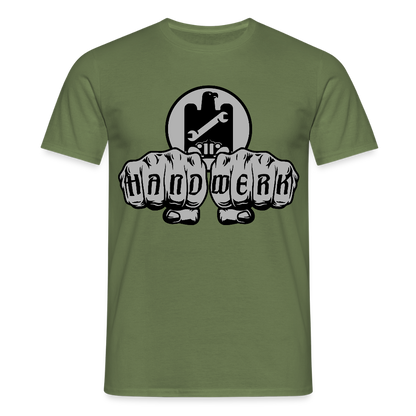 Unisex T-Shirt "KFZ-Mechaniker" Militärgrün Männer T-Shirt