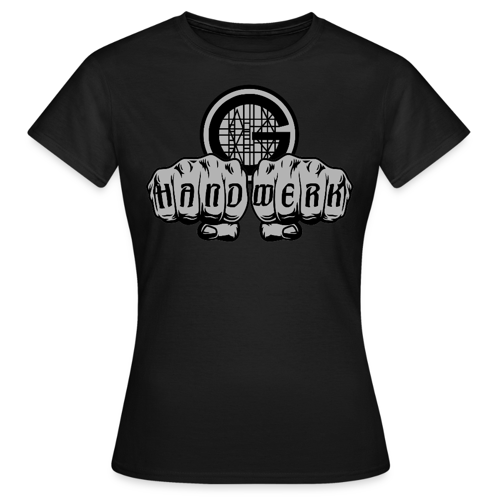 Frauen T-Shirt "Gerüstbauer" - Schwarz