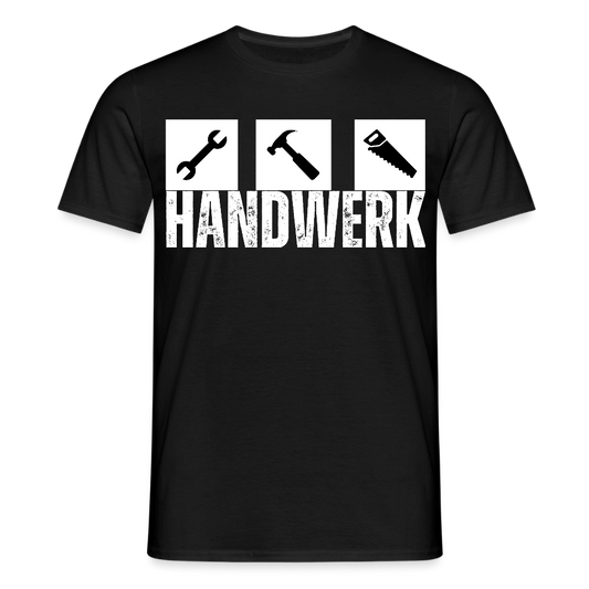 Unisex T-Shirt "Werkzeug" Schwarz Männer T-Shirt