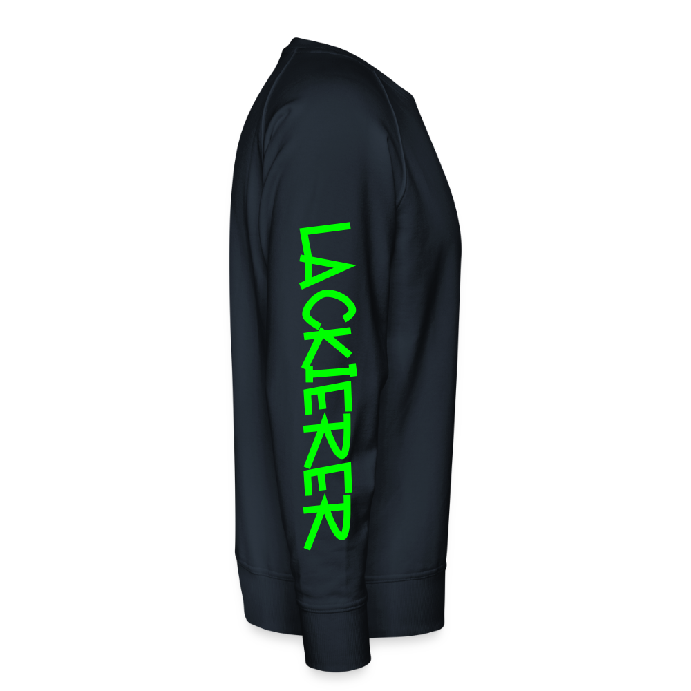 Unisex Premium Pullover "Lackierer" neongrün Männer Premium Pullover