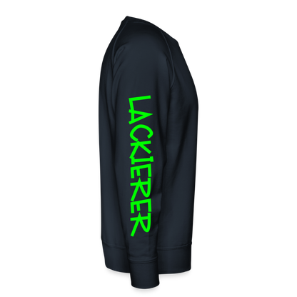 Unisex Premium Pullover "Lackierer" neongrün Männer Premium Pullover