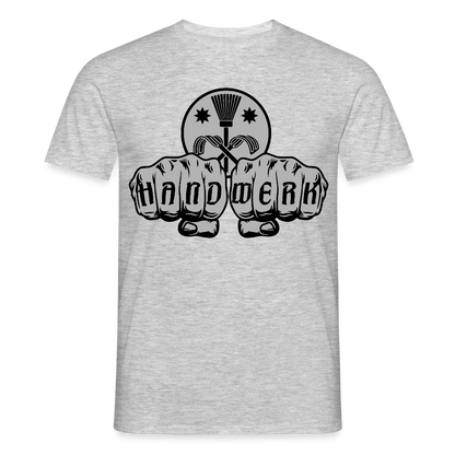 Unisex T-Shirt "Schornsteinfeger" Grau meliert Männer T-Shirt