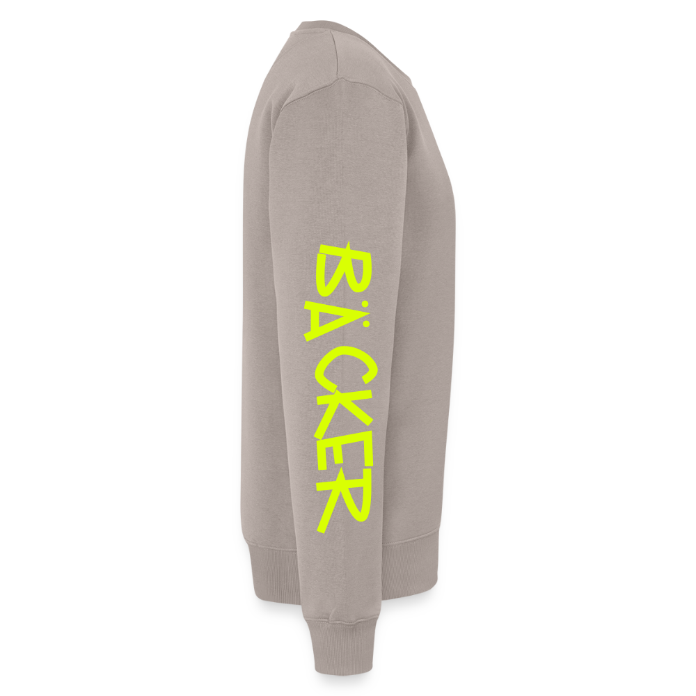 Unisex Premium Pullover "Bäcker" neongelb Männer Premium Pullover