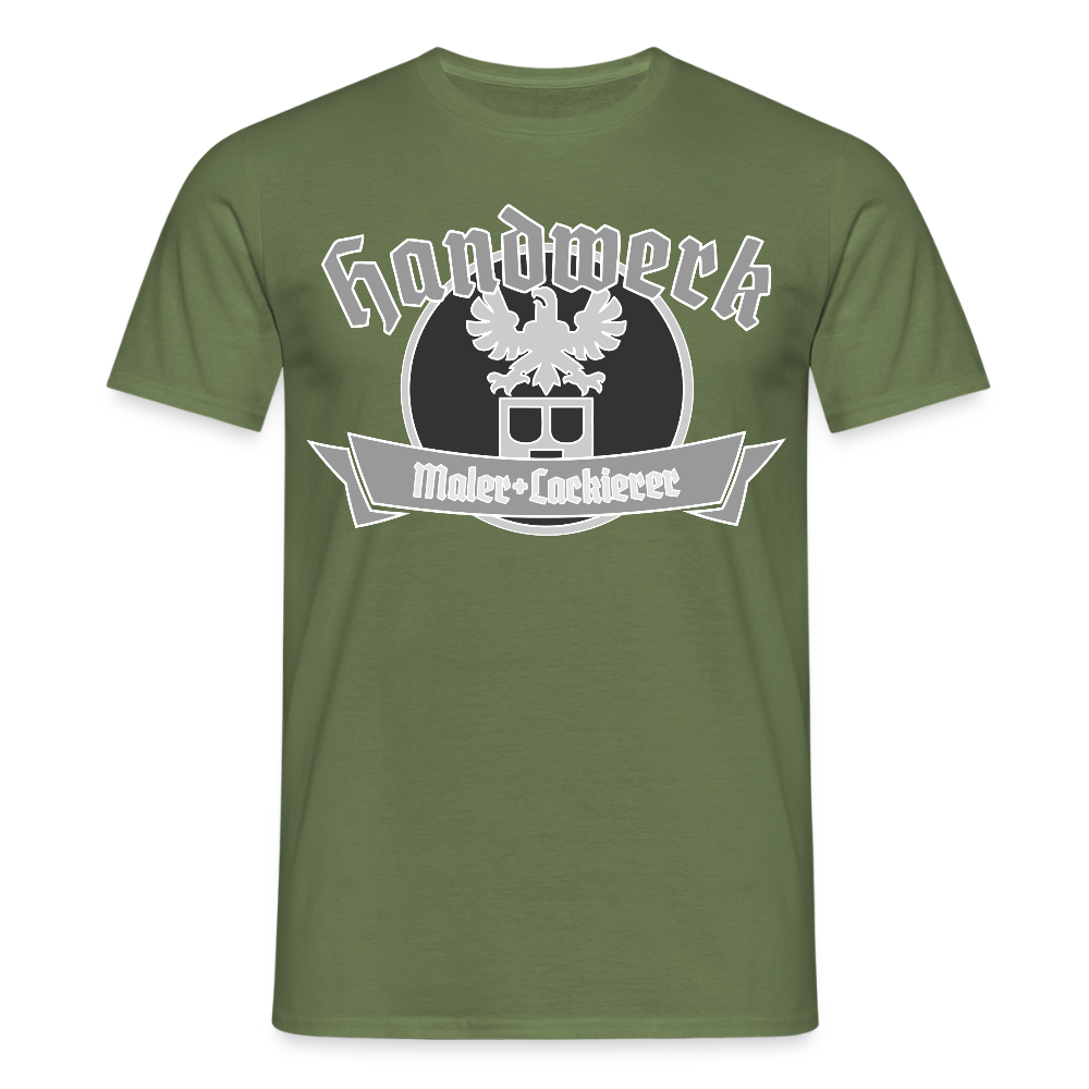 Unisex T-Shirt "Maler/Lackierer" Militärgrün Männer T-Shirt