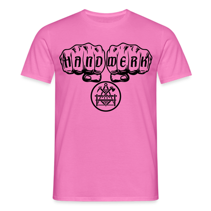 Unisex T-Shirt "Betonbauer" Pink Männer T-Shirt