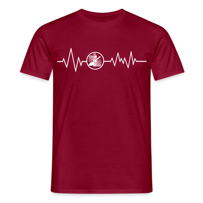 Unisex T-Shirt "Fliesenleger" Ziegelrot Männer T-Shirt