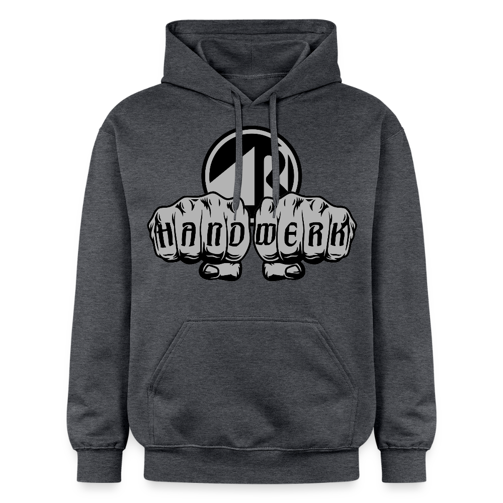 Gildan Unisex Softstyle® "Raumausstatter" Dunkelgrau meliert Gildan Unisex Softstyle® Midweight Hoodie