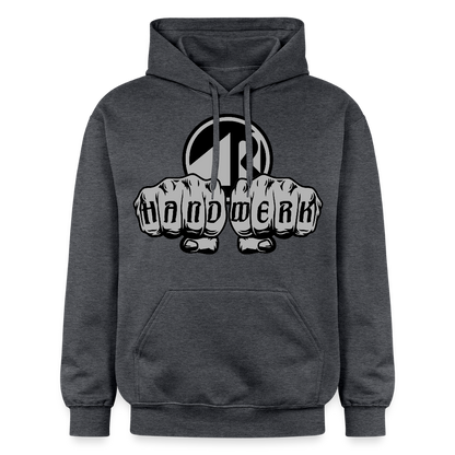 Gildan Unisex Softstyle® "Raumausstatter" Dunkelgrau meliert Gildan Unisex Softstyle® Midweight Hoodie