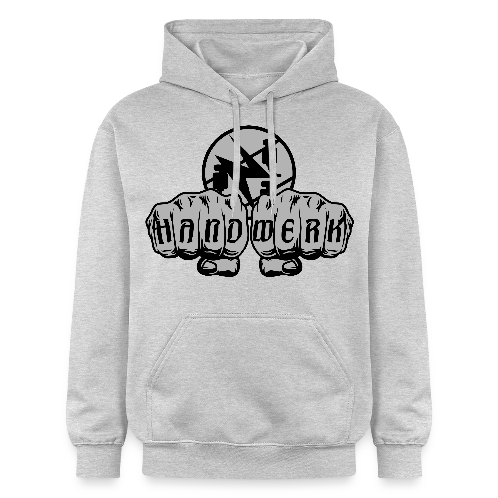 Gildan Unisex Softstyle® "Elektriker" Hellgrau meliert Gildan Unisex Softstyle® Midweight Hoodie