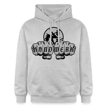 Gildan Unisex Softstyle® "Elektriker" Hellgrau meliert Gildan Unisex Softstyle® Midweight Hoodie