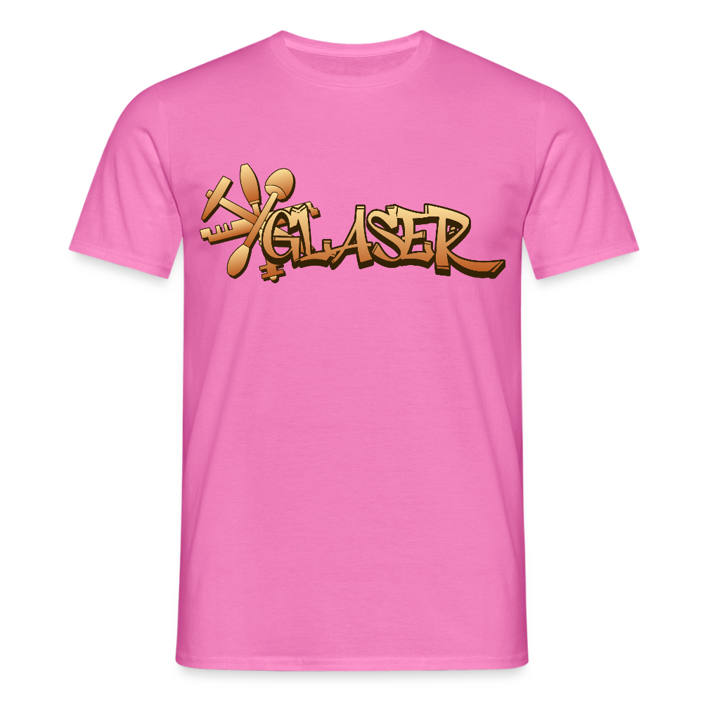 Unisex T-Shirt "Glaser" Pink Männer T-Shirt