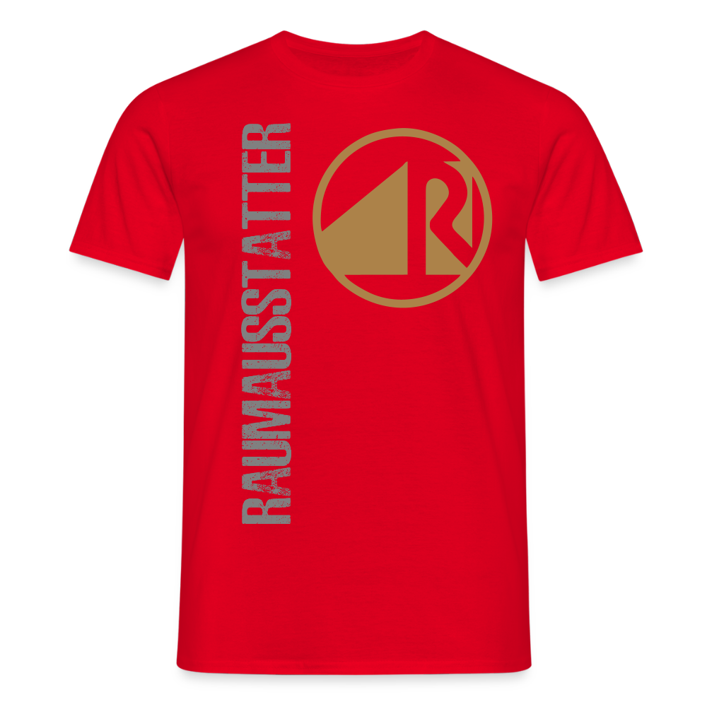 Männer T-Shirt "Raumausstatter" Rot Männer T-Shirt