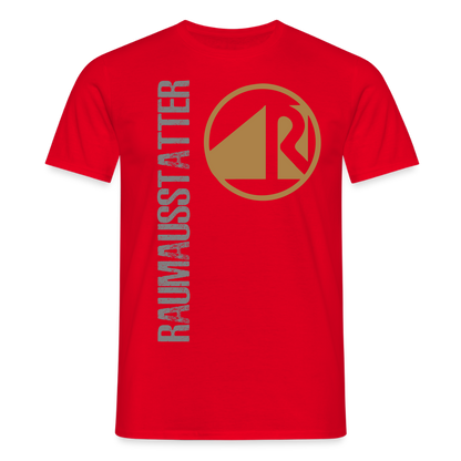 Männer T-Shirt "Raumausstatter" Rot Männer T-Shirt