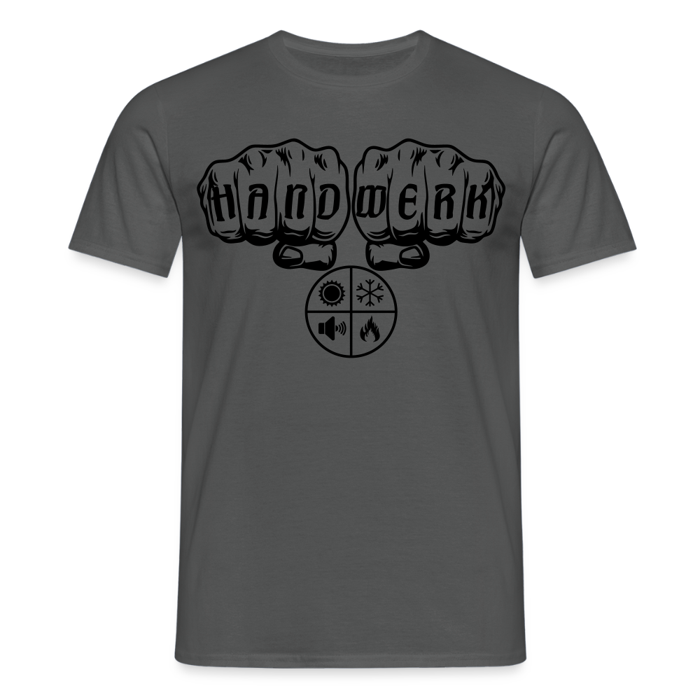 Unisex T-Shirt "Isolierer" Anthrazit Männer T-Shirt