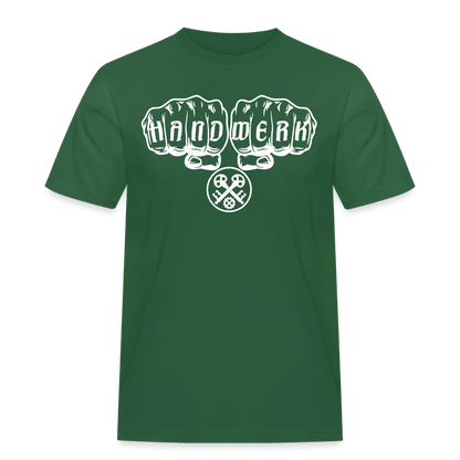 Männer Workwear T-Shirt "Schlosser" Flaschengrün Männer Workwear T-Shirt