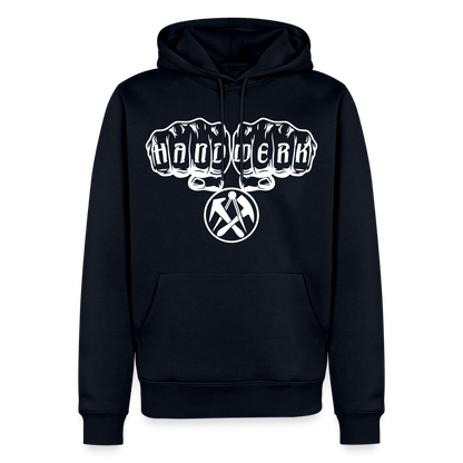 Männer Premium Hoodie "Dachdecker" Navy Männer Premium Hoodie
