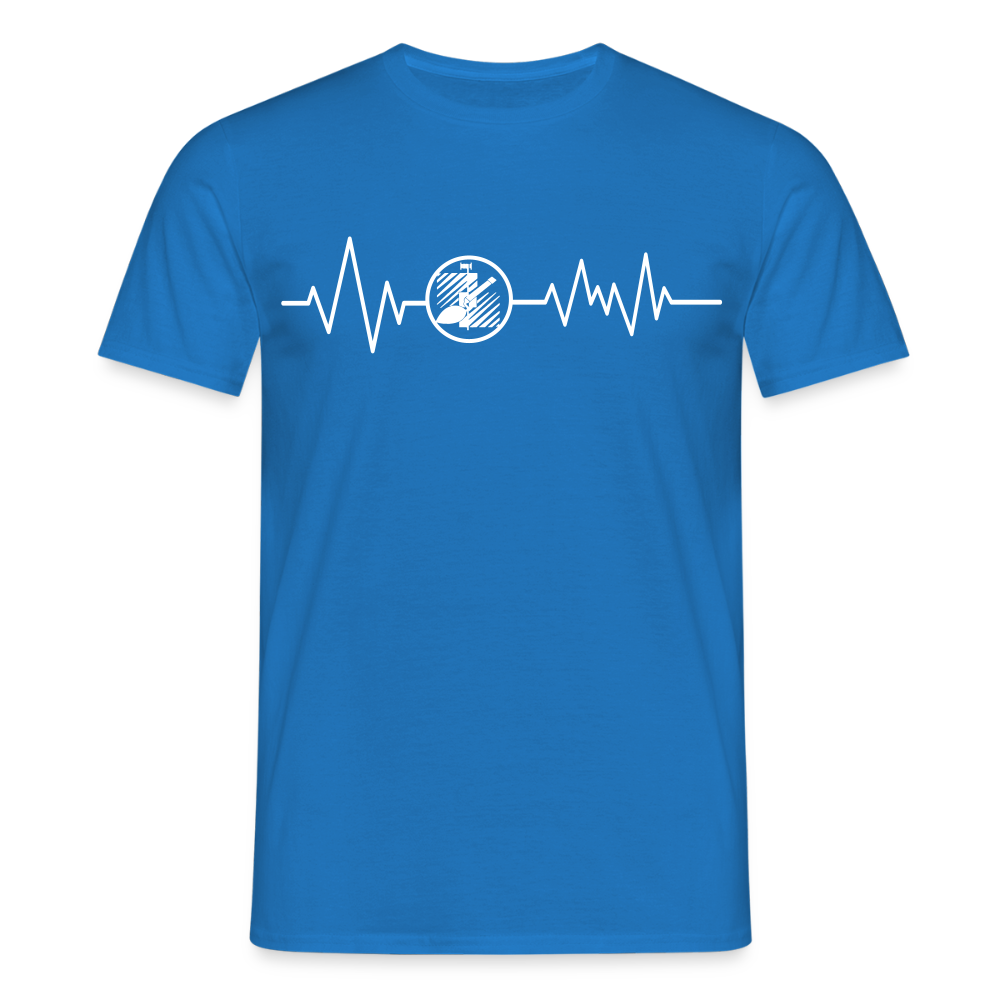 Unisex T-Shirt "Fliesenleger" Royalblau Männer T-Shirt