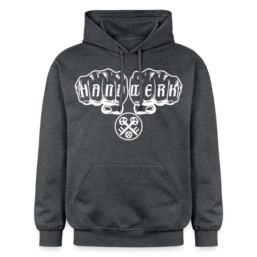 Gildan Unisex Softstyle® "Schlosser" Dunkelgrau meliert Gildan Unisex Softstyle® Midweight Hoodie